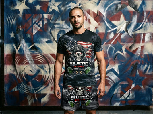 Grenade Skull T Shirt