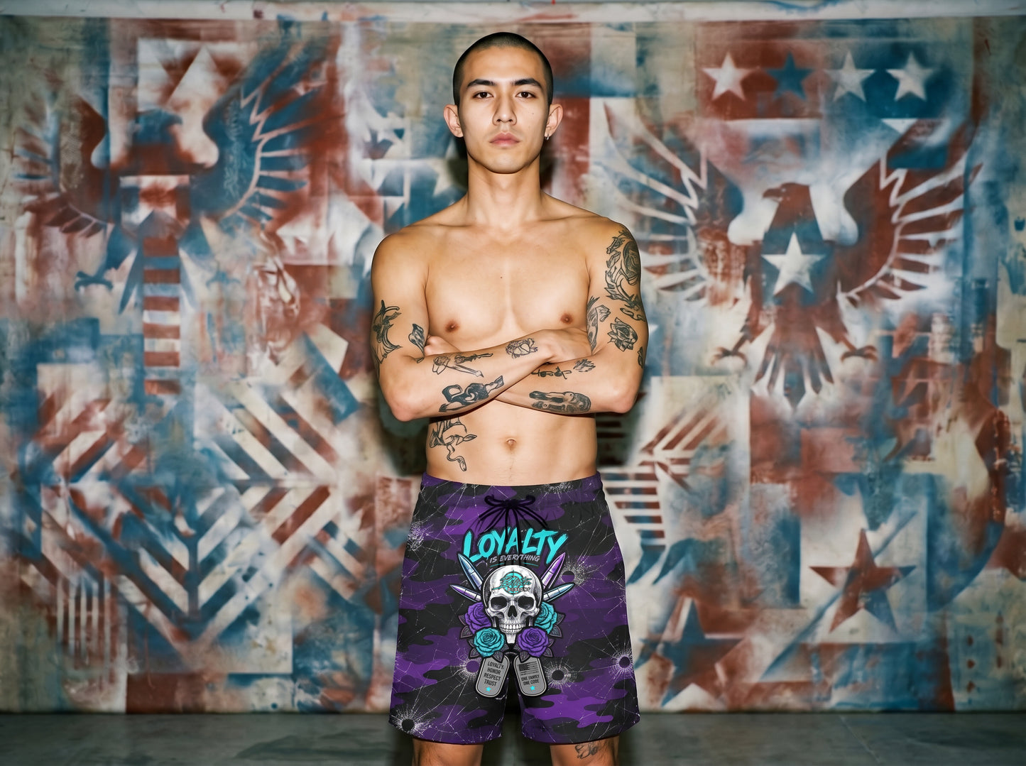 Loyalty Is Everything Swim Trunks