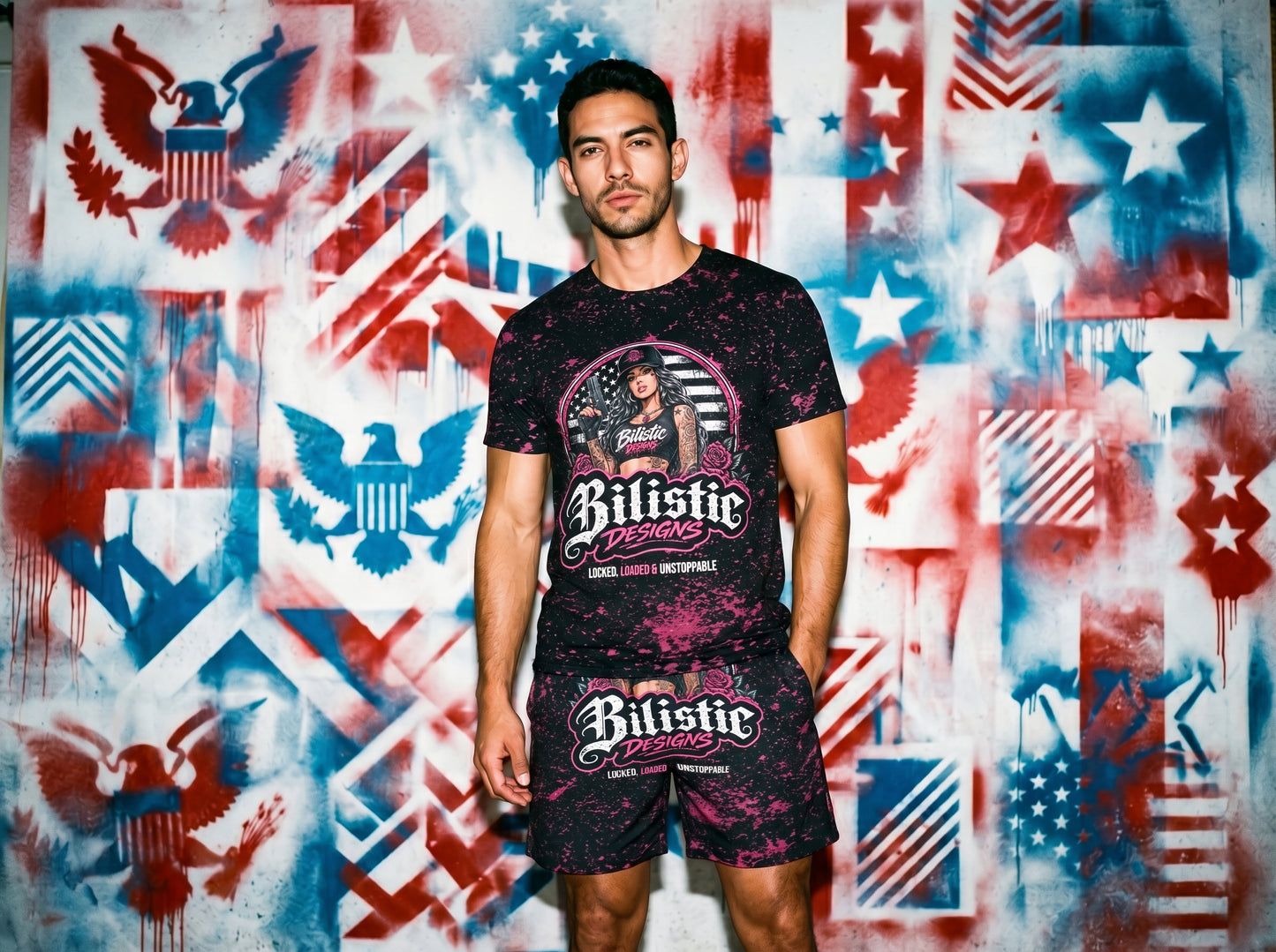 Locked, Loaded, & Unstoppable T Shirt