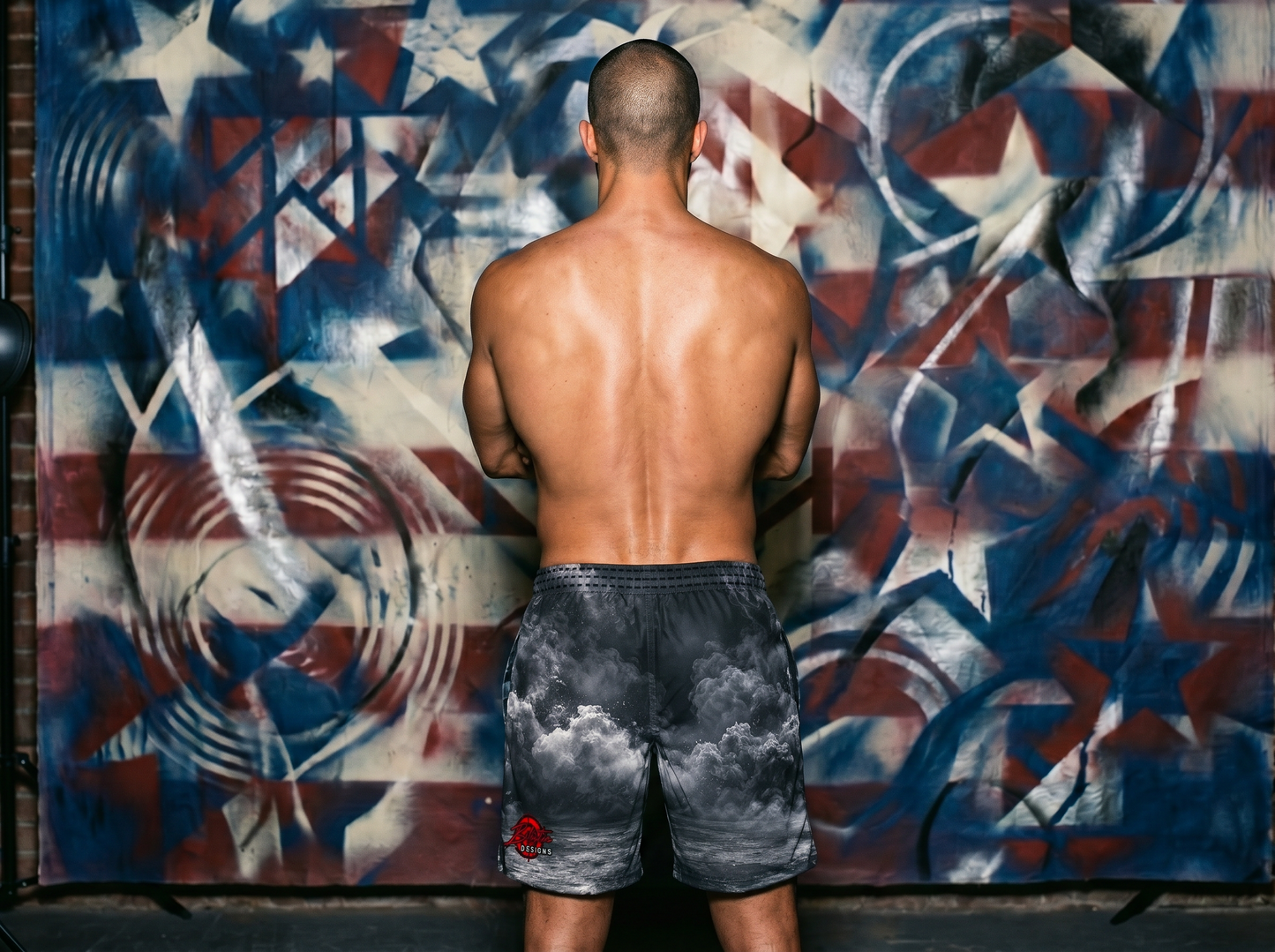 Grenade Skull Swim Trunks