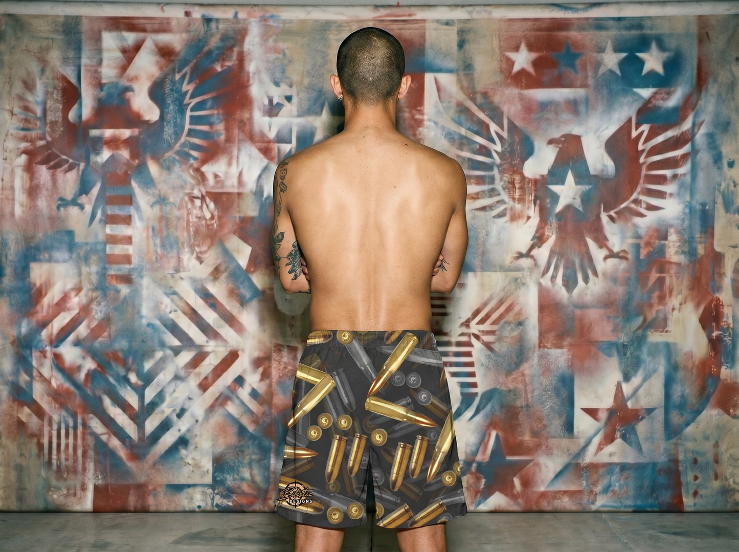 Bullet Storm Swim Trunks
